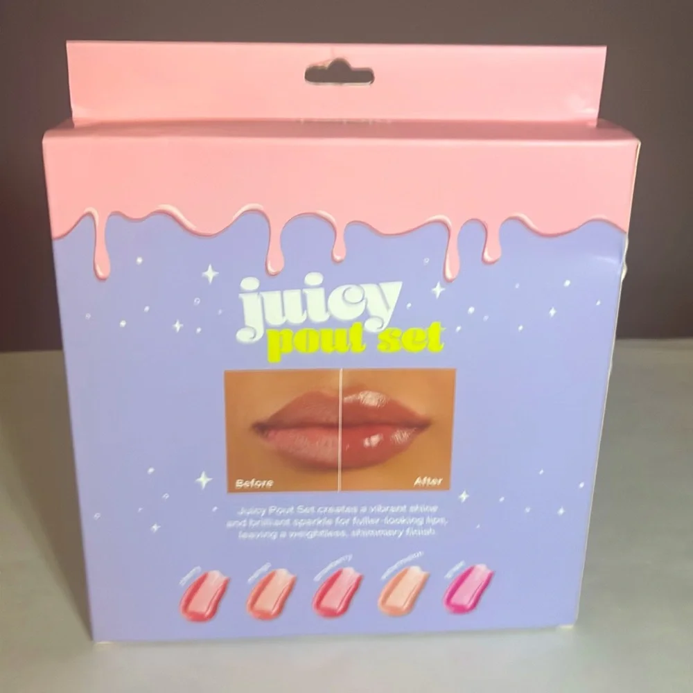 ✨🌿NK New York Juicy Pout Set – Juicy Lip Shimmer